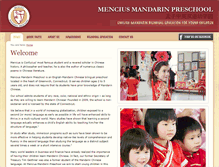 Tablet Screenshot of menciusmandarin.com